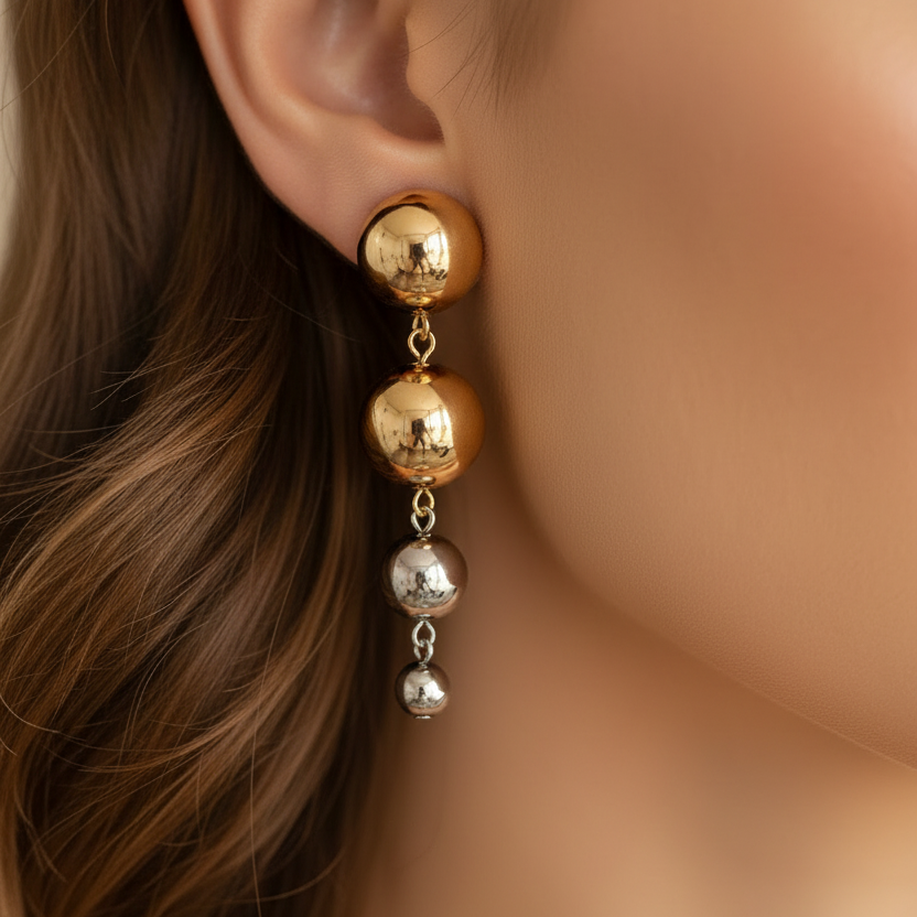 ★Aretes trío Circle★