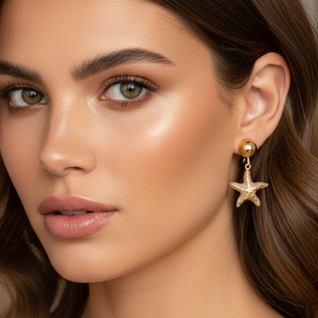 ★Aretes estrella de mar★