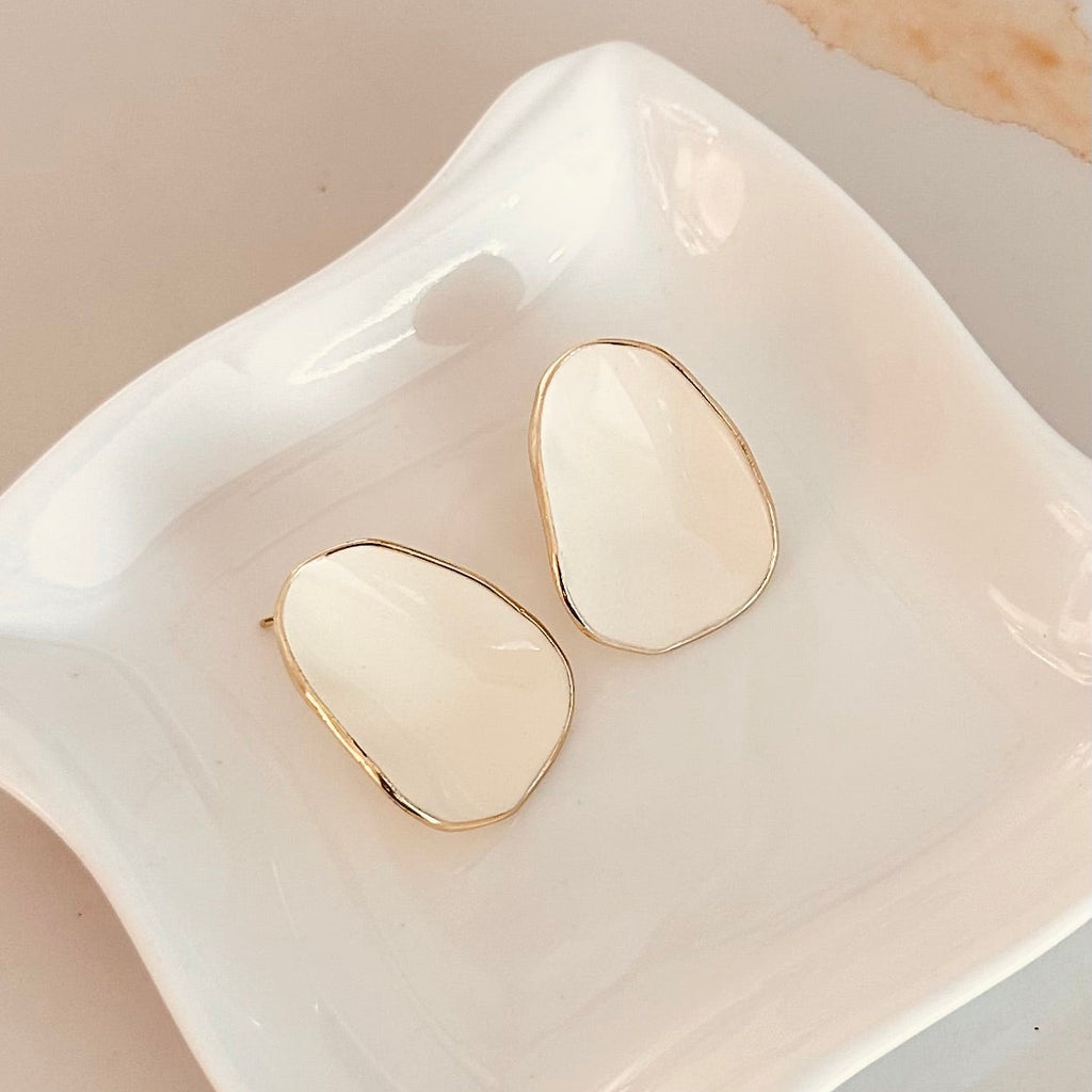 ★Aretes Piedra Blanca ★