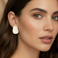 ★Aretes Piedra Blanca ★