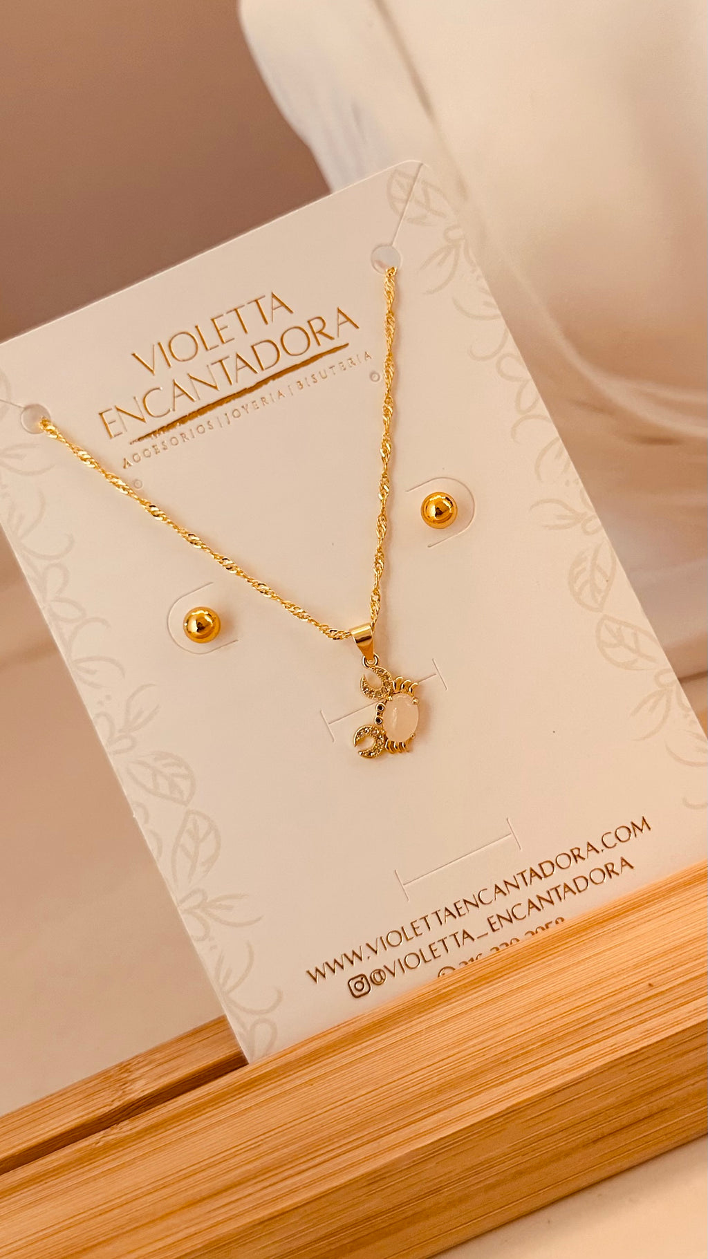 Cadena dije cangrejo