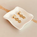 ★Aretes tres corazones★
